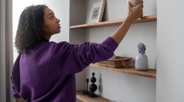 floating shelves