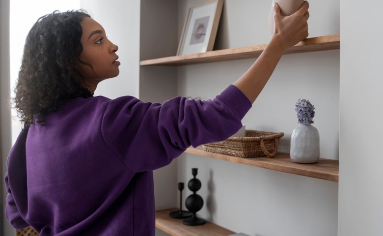 floating shelves
